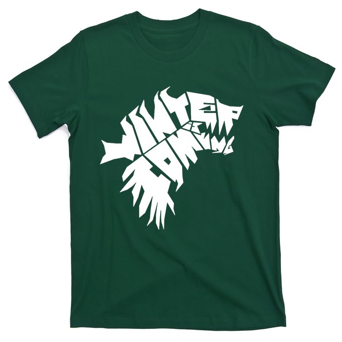 Winter Is Coming Dire Wolf T-Shirt