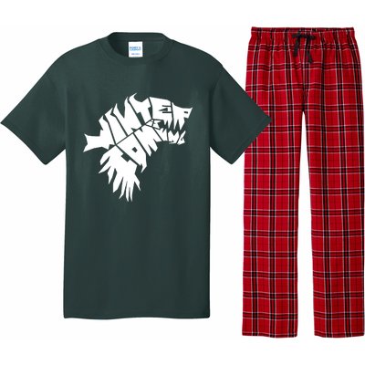 Winter Is Coming Dire Wolf Pajama Set