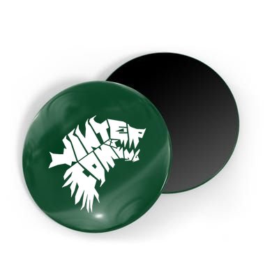 Winter Is Coming Dire Wolf Magnet