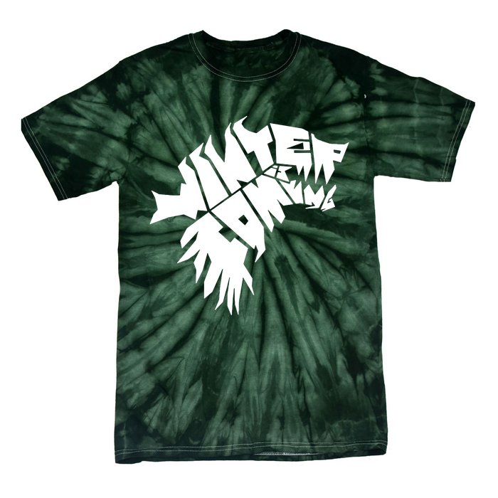 Winter Is Coming Dire Wolf Tie-Dye T-Shirt