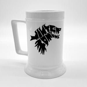 Winter Is Coming Dire Wolf Beer Stein