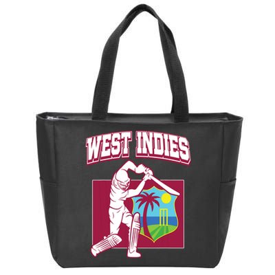 West Indies Cricket 2024 Jersey Cool Cricket Windies Zip Tote Bag