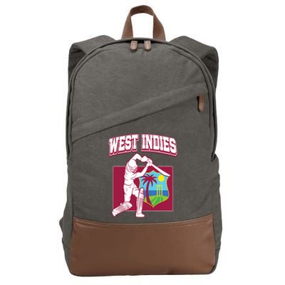 West Indies Cricket 2024 Jersey Cool Cricket Windies Cotton Canvas Backpack