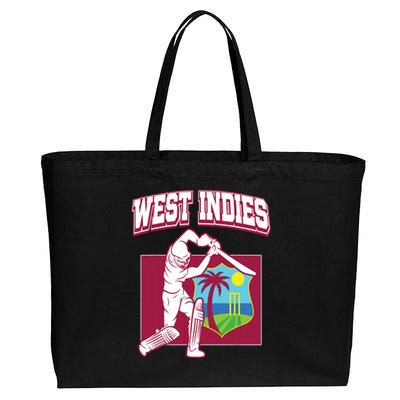 West Indies Cricket 2024 Jersey Cool Cricket Windies Cotton Canvas Jumbo Tote