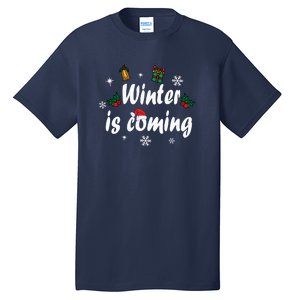 Winter Is Coming | Merry Christmas Tall T-Shirt