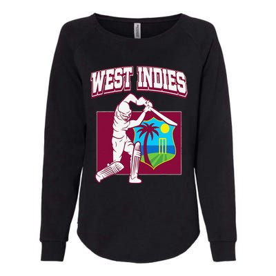 West Indies Cricket 2024 Jersey Cool Cricket Windies Womens California Wash Sweatshirt