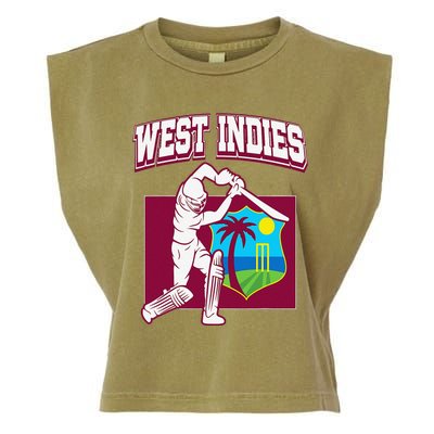 West Indies Cricket 2024 Jersey Cool Cricket Windies Garment-Dyed Women's Muscle Tee