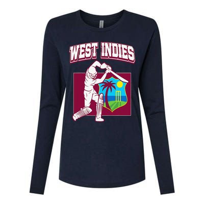 West Indies Cricket 2024 Jersey Cool Cricket Windies Womens Cotton Relaxed Long Sleeve T-Shirt