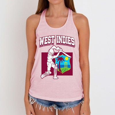 West Indies Cricket 2024 Jersey Cool Cricket Windies Women's Knotted Racerback Tank