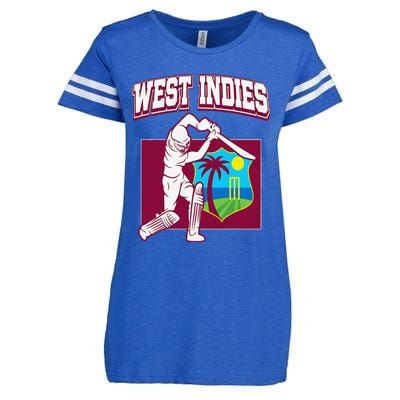 West Indies Cricket 2024 Jersey Cool Cricket Windies Enza Ladies Jersey Football T-Shirt