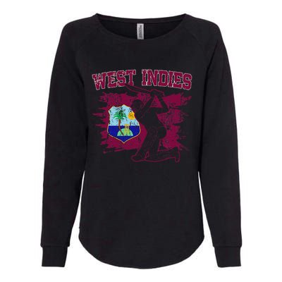 West Indies Cricket 2024 Jersey Cool Cricket Windies Womens California Wash Sweatshirt