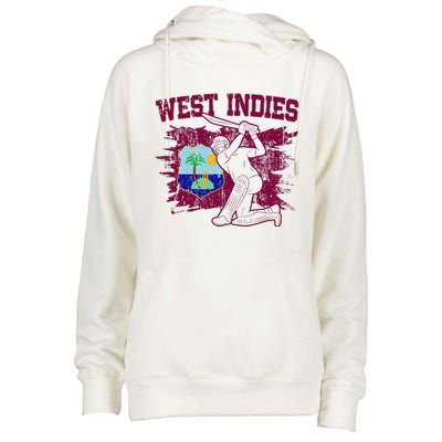 West Indies Cricket 2024 Jersey Cool Cricket Windies Womens Funnel Neck Pullover Hood