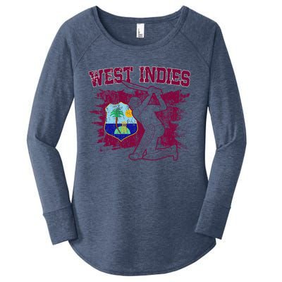 West Indies Cricket 2024 Jersey Cool Cricket Windies Women's Perfect Tri Tunic Long Sleeve Shirt