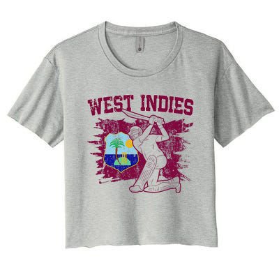 West Indies Cricket 2024 Jersey Cool Cricket Windies Women's Crop Top Tee