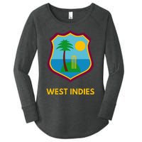 West Indies Cricket Fan Supporter Women's Perfect Tri Tunic Long Sleeve Shirt