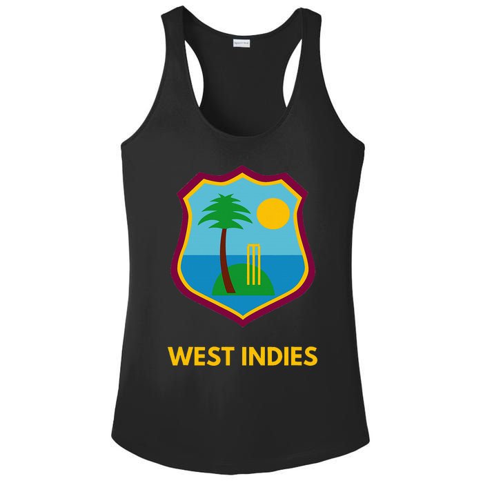 West Indies Cricket Fan Supporter Ladies PosiCharge Competitor Racerback Tank