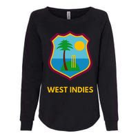 West Indies Cricket Fan Supporter Womens California Wash Sweatshirt