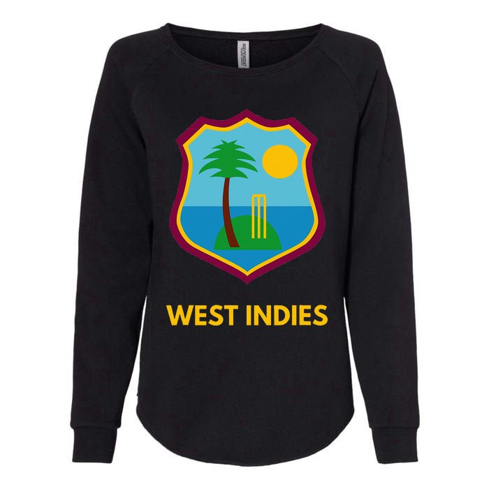 West Indies Cricket Fan Supporter Womens California Wash Sweatshirt