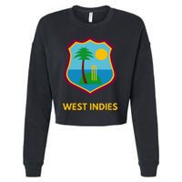 West Indies Cricket Fan Supporter Cropped Pullover Crew