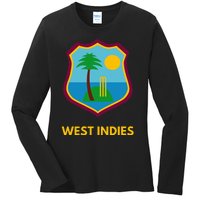 West Indies Cricket Fan Supporter Ladies Long Sleeve Shirt