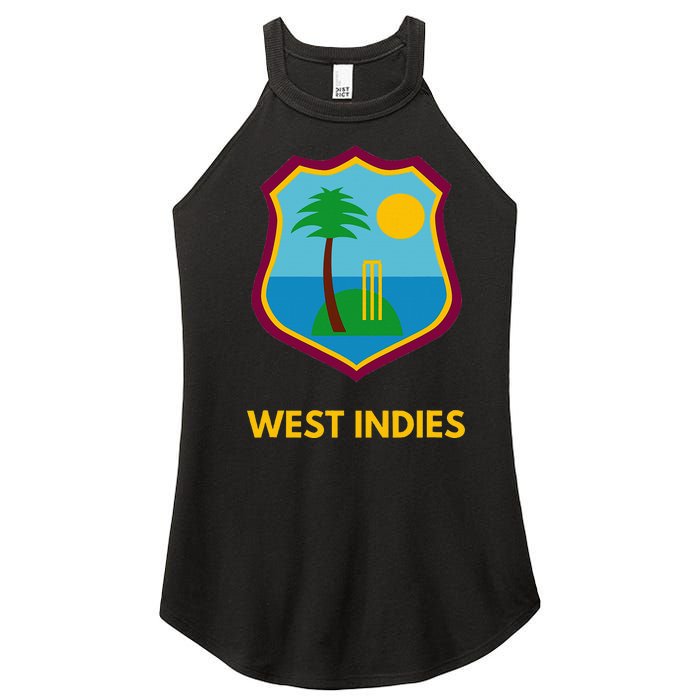 West Indies Cricket Fan Supporter Women's Perfect Tri Rocker Tank