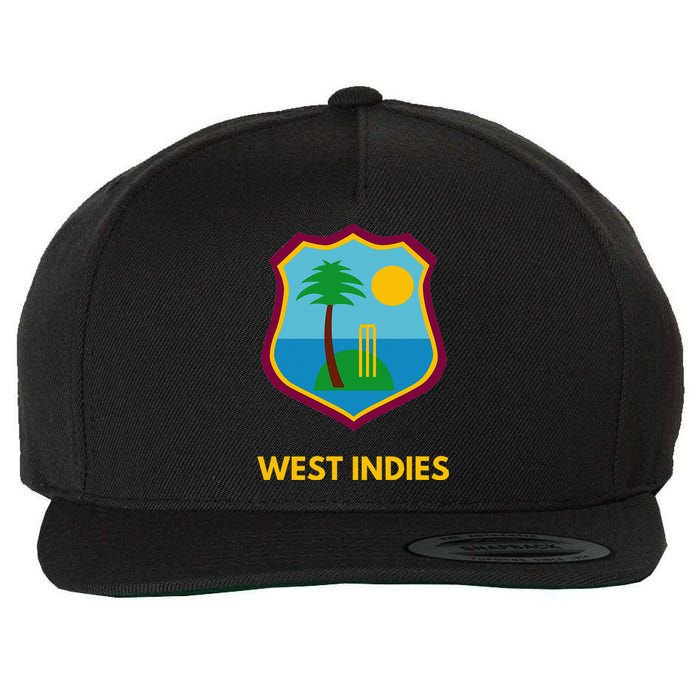 West Indies Cricket Fan Supporter Wool Snapback Cap