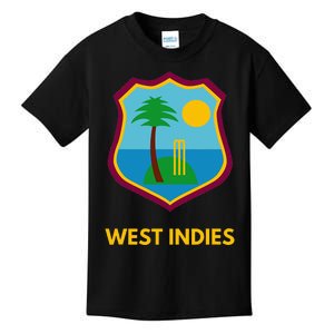 West Indies Cricket Fan Supporter Kids T-Shirt