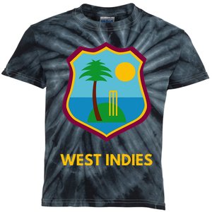 West Indies Cricket Fan Supporter Kids Tie-Dye T-Shirt