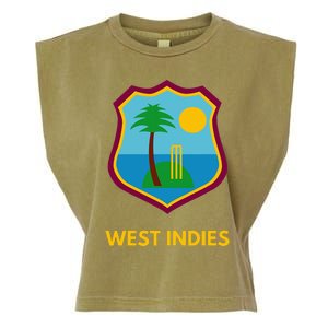 West Indies Cricket Fan Supporter Garment-Dyed Women's Muscle Tee