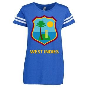 West Indies Cricket Fan Supporter Enza Ladies Jersey Football T-Shirt