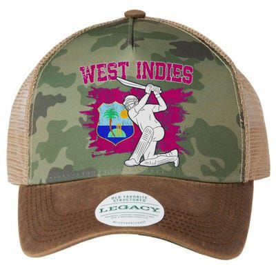 West Indies Cricket 2024 Supporters Cool Cricket Fans Legacy Tie Dye Trucker Hat