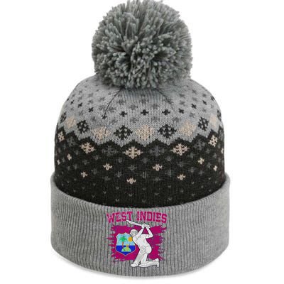 West Indies Cricket 2024 Supporters Cool Cricket Fans The Baniff Cuffed Pom Beanie