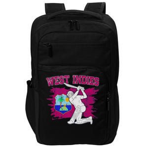 West Indies Cricket 2024 Supporters Cool Cricket Fans Impact Tech Backpack