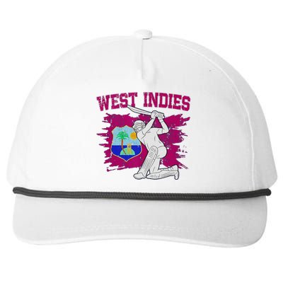 West Indies Cricket 2024 Supporters Cool Cricket Fans Snapback Five-Panel Rope Hat