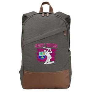 West Indies Cricket 2024 Supporters Cool Cricket Fans Cotton Canvas Backpack