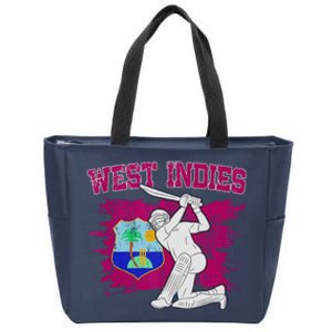 West Indies Cricket 2024 Supporters Cool Cricket Fans Zip Tote Bag