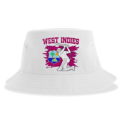 West Indies Cricket 2024 Supporters Cool Cricket Fans Sustainable Bucket Hat