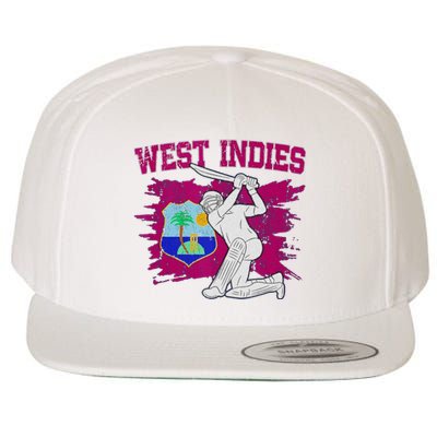 West Indies Cricket 2024 Supporters Cool Cricket Fans Wool Snapback Cap