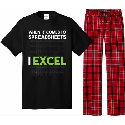 When It Comes To Spreadsheets I Excel Accounting Auditing Pajama Set