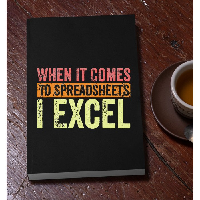 When It Comes To Spreadsheets I Excel Funny Vintage Permanent Decal Sticker