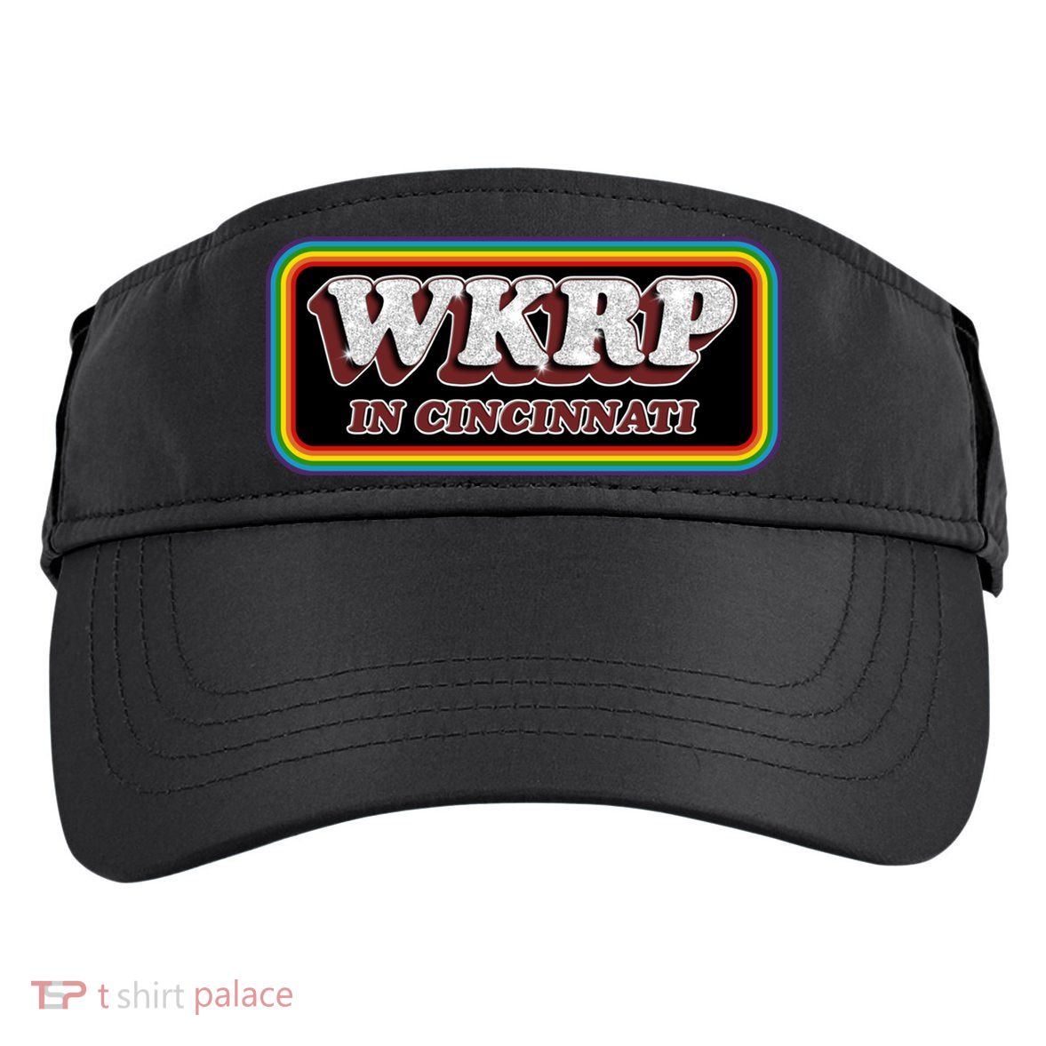 WKRP In Cincinnati First Annual WKRP Thanksgiving Day Turkey Drop Adult Drive Performance Visor