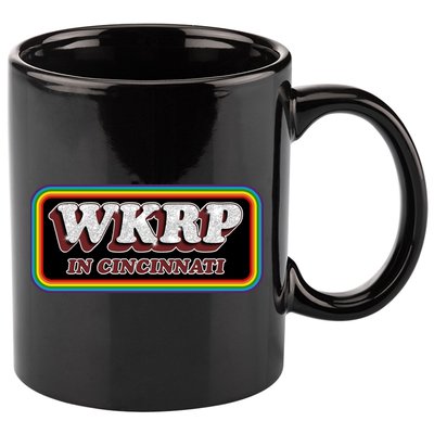 WKRP In Cincinnati First Annual WKRP Thanksgiving Day Turkey Drop 11oz C Handle Ceramic Mug