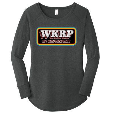 WKRP In Cincinnati First Annual WKRP Thanksgiving Day Turkey Drop Women's Perfect Tri Tunic Long Sleeve Shirt