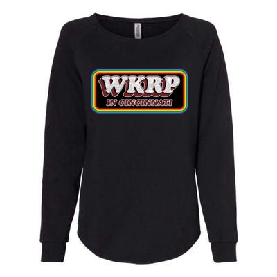 WKRP In Cincinnati First Annual WKRP Thanksgiving Day Turkey Drop Womens California Wash Sweatshirt