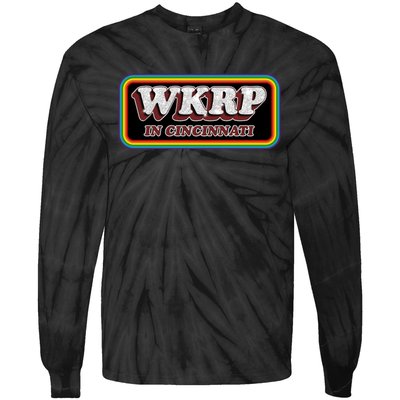 WKRP In Cincinnati First Annual WKRP Thanksgiving Day Turkey Drop Tie-Dye Long Sleeve Shirt