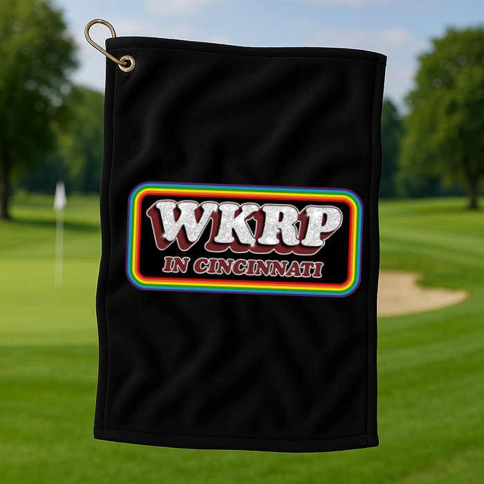 WKRP In Cincinnati First Annual WKRP Thanksgiving Day Turkey Drop Golf Towel