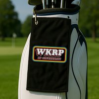 WKRP In Cincinnati First Annual WKRP Thanksgiving Day Turkey Drop Golf Towel