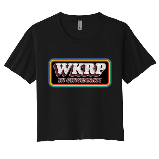 WKRP In Cincinnati First Annual WKRP Thanksgiving Day Turkey Drop Crop Top