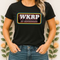 WKRP In Cincinnati First Annual WKRP Thanksgiving Day Turkey Drop Womens T-Shirt