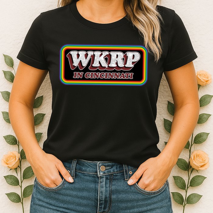 WKRP In Cincinnati First Annual WKRP Thanksgiving Day Turkey Drop Womens T-Shirt